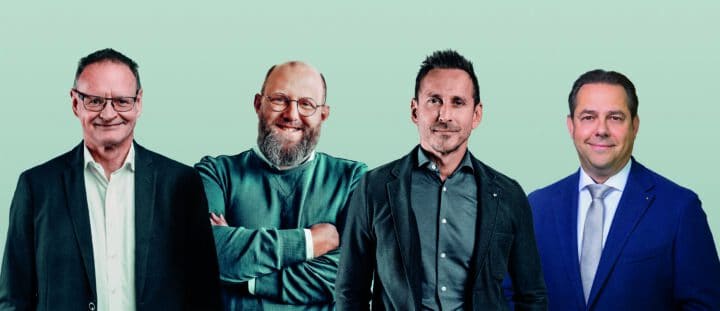 Der Vorstand der ebs group.