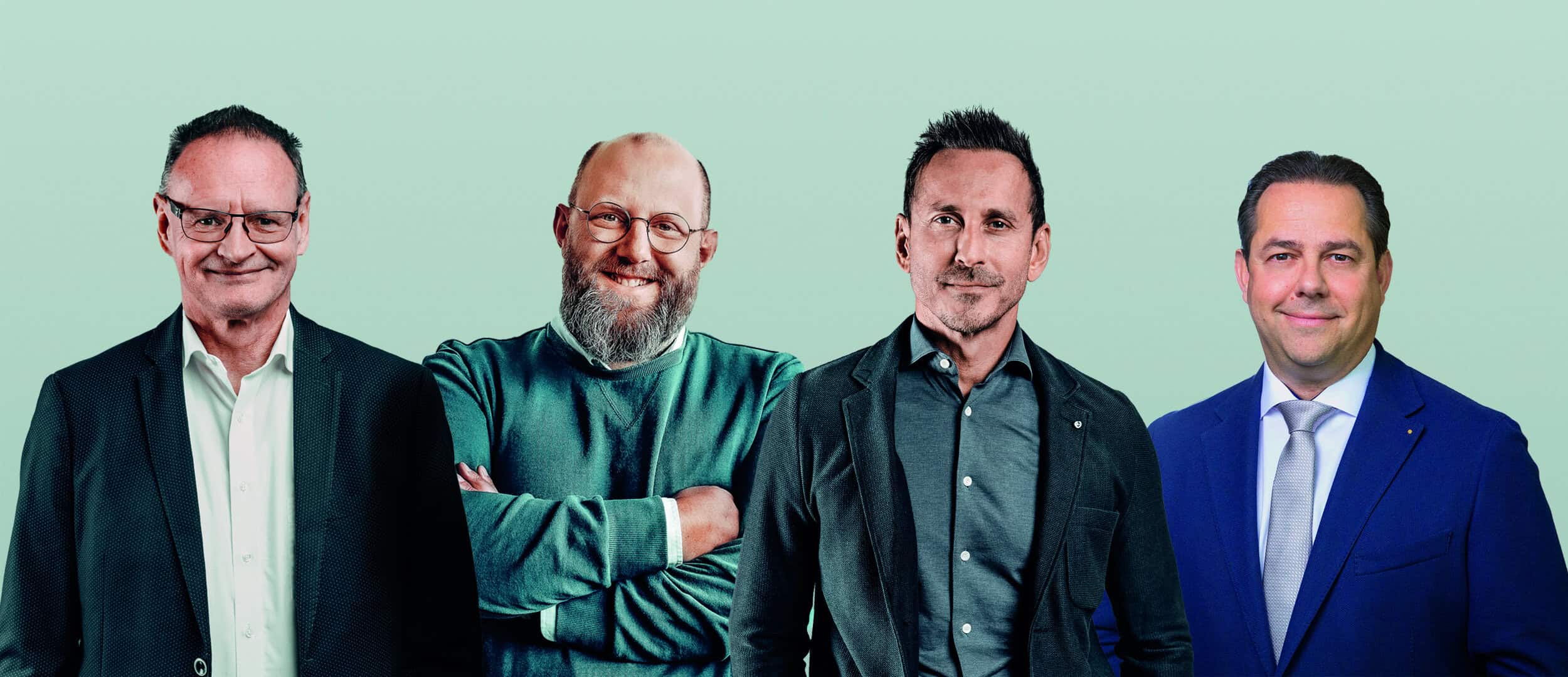 Der Vorstand der ebs group.